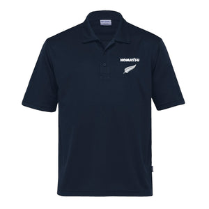 KOMATSU MENS AXIS POLO NAVY