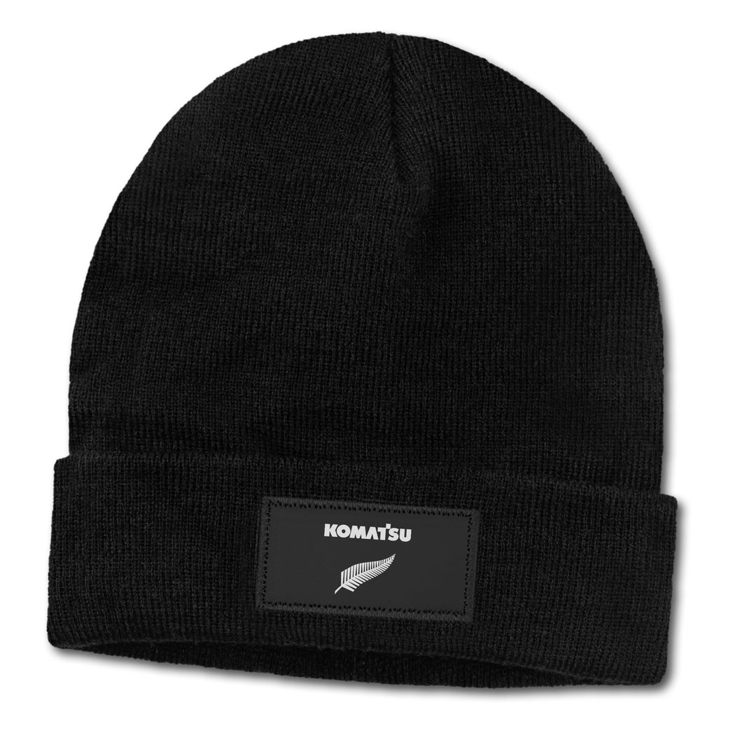 KOMATSU BLACK EVEREST BEANIE