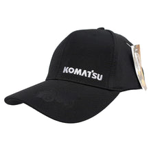 Load image into Gallery viewer, KOMATSU BLACK OTTOMAN CAP
