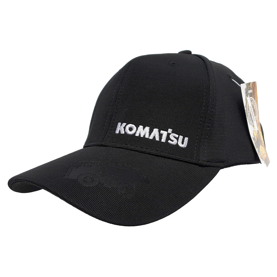 KOMATSU BLACK OTTOMAN CAP
