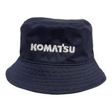 Load image into Gallery viewer, KOMATSU KIDS BLUE REVERSABLE BUCKET HAT
