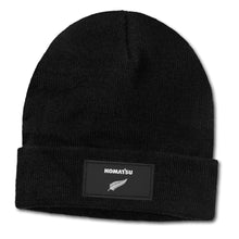 Load image into Gallery viewer, KOMATSU BLACK EVEREST BEANIE
