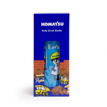 Load image into Gallery viewer, KOMATSU KIDS BLUE DRINK BOTTLE
